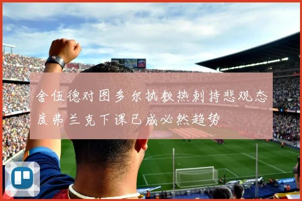 舍伍德对图多尔执教热刺持悲观态度弗兰克下课已成必然趋势